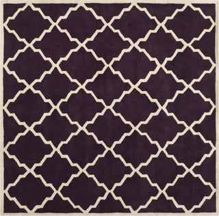 Safavieh Chatham Cht940 Dark Purple Area Rug Square