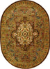 Safavieh Classic Cl220 Beige/Olive Area Rug 