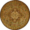 Safavieh Classic Cl220 Beige/Olive Area Rug Round