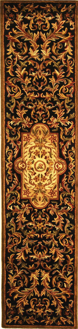 Safavieh Classic Cl220 Black/Beige Area Rug 