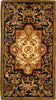 Safavieh Classic Cl220 Black/Beige Area Rug main image