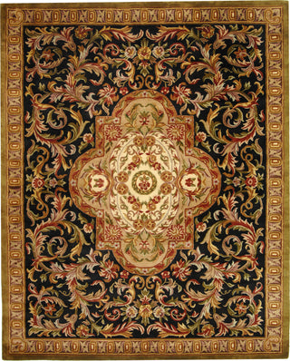 Safavieh Classic Cl220 Black/Beige Area Rug Main