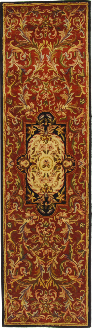 Safavieh Classic Cl220 Red/Black Area Rug Runner