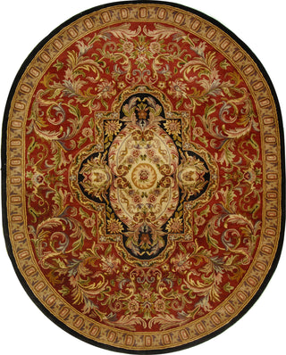 Safavieh Classic Cl220 Red/Black Area Rug 