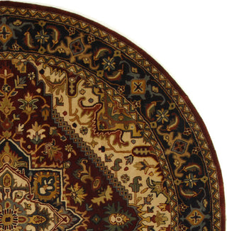 Safavieh Classic Cl225 Assorted/Red Area Rug Round