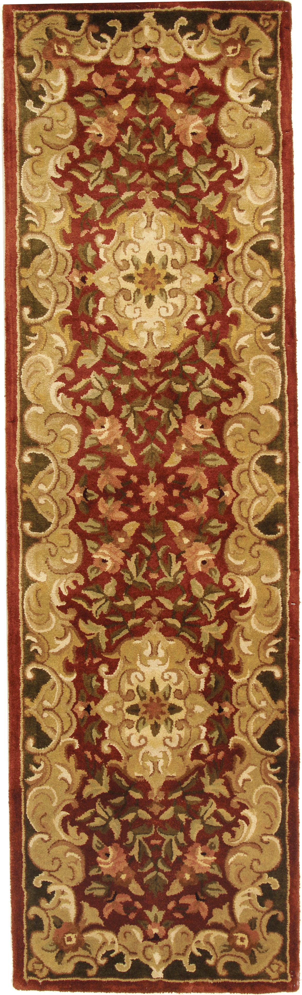 Safavieh Classic Cl234 Rust/Green Area Rug – Incredible Rugs and Decor
