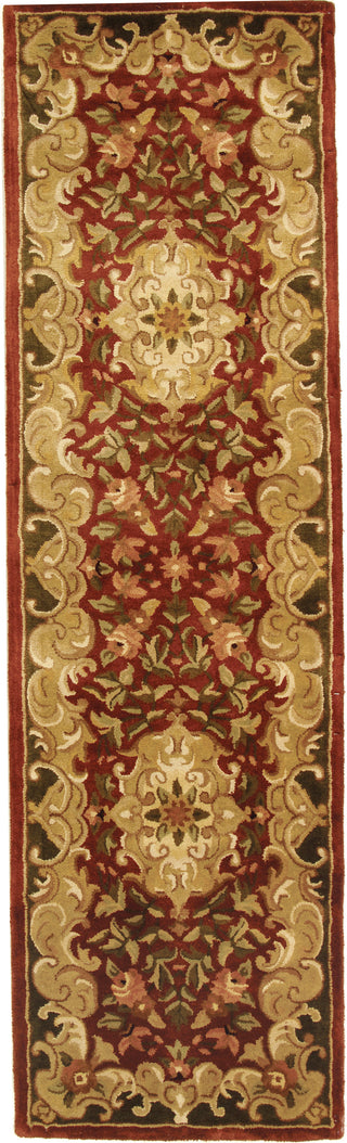 Safavieh Classic Cl234 Rust/Green Area Rug Runner