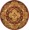Safavieh Classic Cl234 Rust/Green Area Rug Round