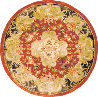 Safavieh Classic Cl234 Rust/Green Area Rug 