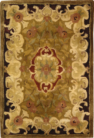 Safavieh Classic Cl234 Gold/Cola Area Rug 