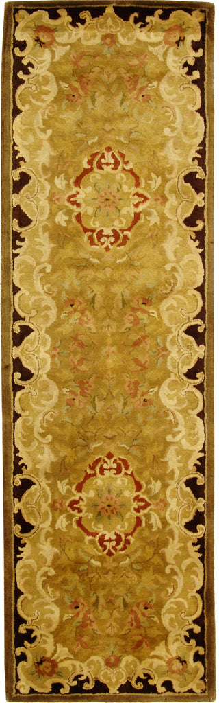 Safavieh Classic Cl234 Gold/Cola Area Rug Runner