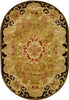 Safavieh Classic Cl234 Gold/Cola Area Rug 