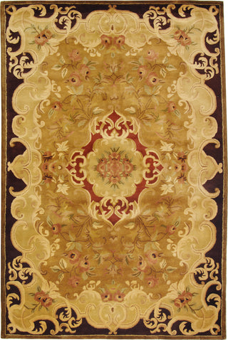 Safavieh Classic Cl234 Gold/Cola Area Rug Main