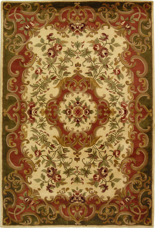 Safavieh Classic Cl234 Ivory/Green Area Rug Main