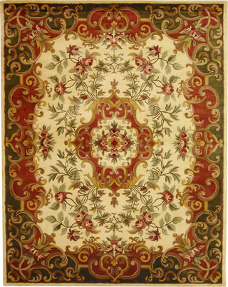 Safavieh Classic Cl234 Ivory/Green Area Rug Main