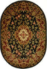 Safavieh Classic Cl234 Black/Green Area Rug 