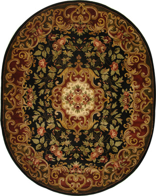 Safavieh Classic Cl234 Black/Green Area Rug 