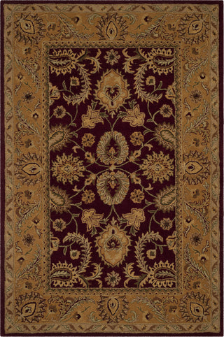 Safavieh Classic Cl244 Burgundy/Gold Area Rug Main