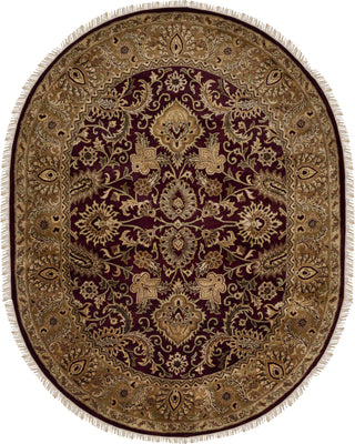 Safavieh Classic Cl244 Burgundy/Gold Area Rug 