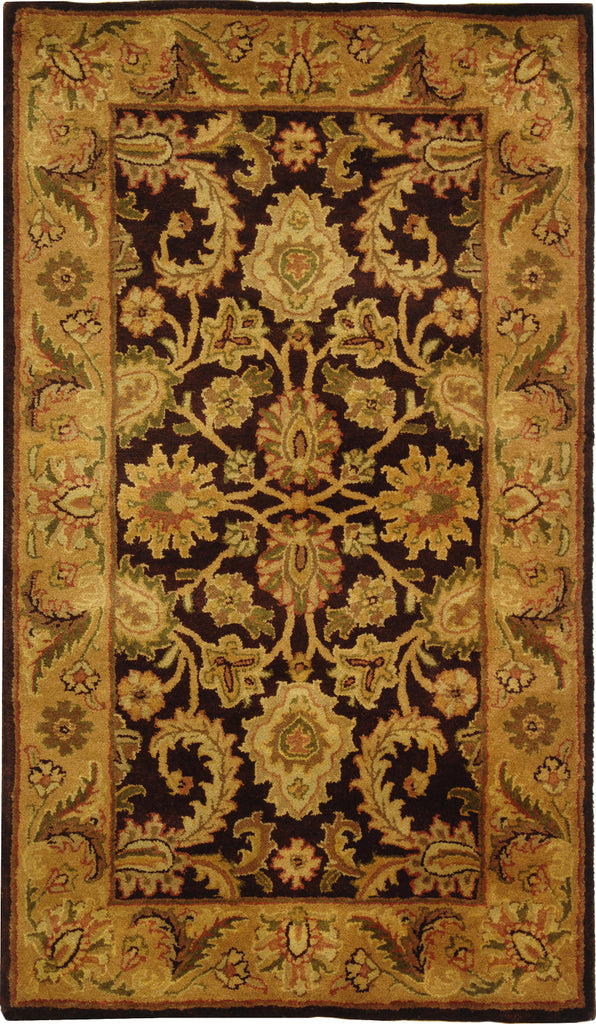 Safavieh Classic Cl244 Dark Plum/Gold Area Rug main image
