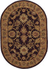 Safavieh Classic Cl244 Dark Plum/Gold Area Rug 