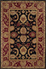 Safavieh Classic Cl244 Black/Burgundy Area Rug Main