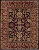 Safavieh Classic Cl244 Black/Burgundy Area Rug 
