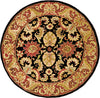 Safavieh Classic Cl244 Black/Burgundy Area Rug 