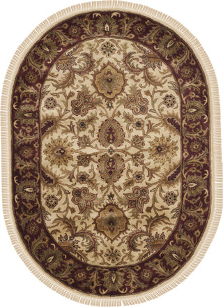 Safavieh Classic Cl244 Ivory/Red Area Rug 