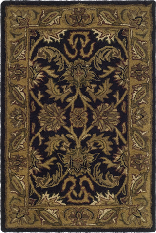 Safavieh Classic Cl252 Black/Gold Area Rug 