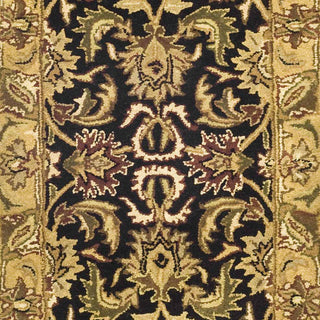 Safavieh Classic Cl252 Black/Gold Area Rug 