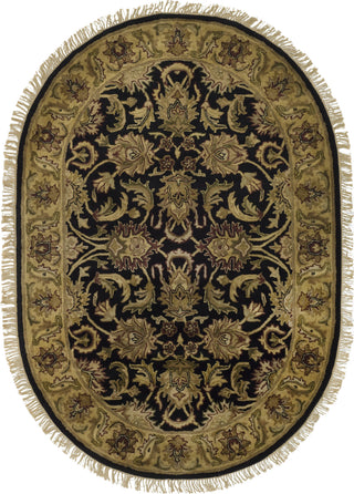 Safavieh Classic Cl252 Black/Gold Area Rug 