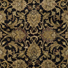 Safavieh Classic Cl252 Black/Gold Area Rug 
