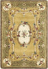 Safavieh Classic Cl280 Light Gold/Green Area Rug 