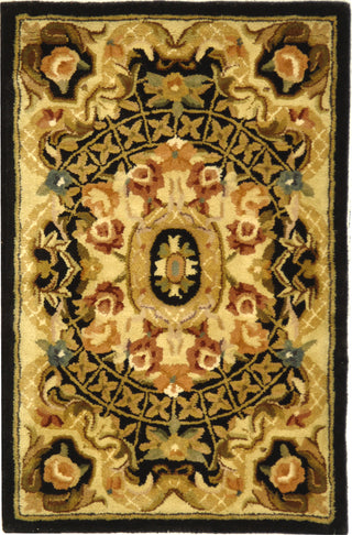 Safavieh Classic Cl304 Black/Gold Area Rug 