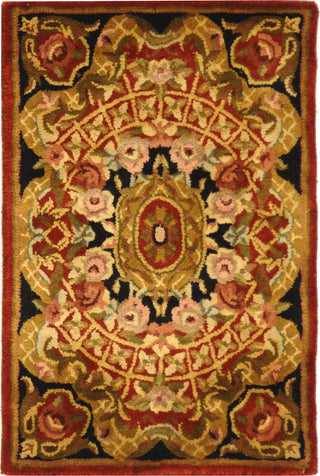 Safavieh Classic Cl304 Burgundy/Black Area Rug 