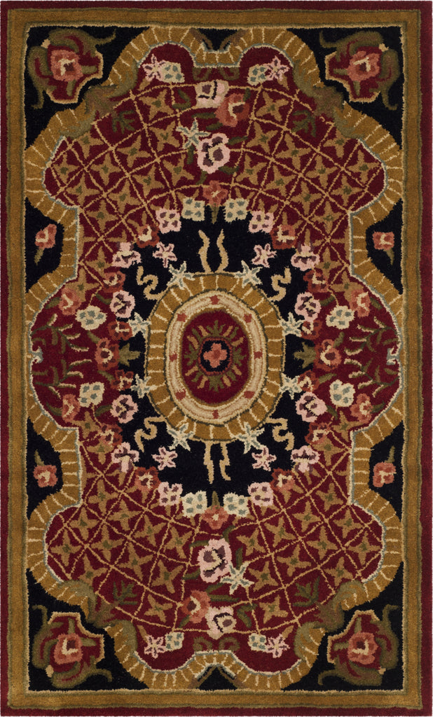Safavieh Classic Cl304 Burgundy/Black Area Rug main image