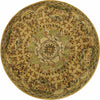 Safavieh Classic Cl304 Toupe/Light Green Area Rug Round