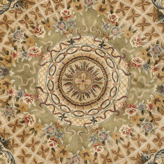 Safavieh Classic Cl304 Toupe/Light Green Area Rug 