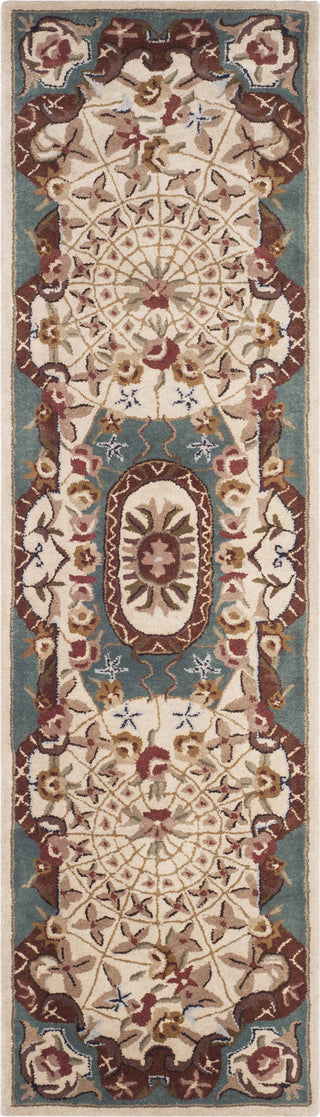 Safavieh Classic Cl304 Ivory/Light Blue Area Rug Runner