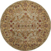 Safavieh Classic Cl324 Light Green/Gold Area Rug Round