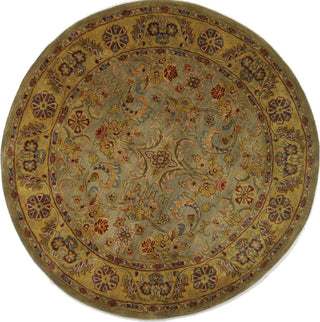 Safavieh Classic Cl324 Light Green/Gold Area Rug Round