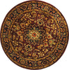 Safavieh Classic Cl362 Burgundy/Navy Area Rug Round