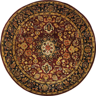 Safavieh Classic Cl362 Burgundy/Navy Area Rug Round