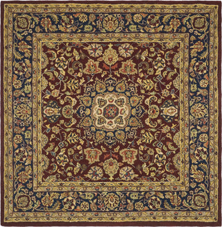 Safavieh Classic Cl362 Burgundy/Navy Area Rug Square