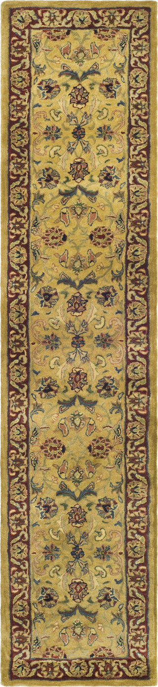 Safavieh Classic Cl398 Gold/Red Area Rug 