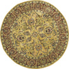 Safavieh Classic Cl398 Gold/Red Area Rug Round