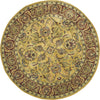 Safavieh Classic Cl398 Gold/Red Area Rug Round