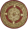 Safavieh Classic Cl755 Burgundy Area Rug Round