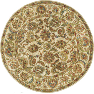 Safavieh Classic Cl758 Ivory/Ivory Area Rug Round